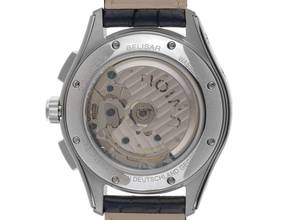 Thumbnail von Union Glashütte Belisar Chronograph Ref.D014.425.16.047.01 2026 Full Set Ungetragen Belisar Chronograph Vollkalender Mondphase Krokoleder Faltschließe