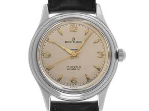  Breitling Dress Watch Ref.2903 1965 Service Box sehr gut Vintage Dress Watch 