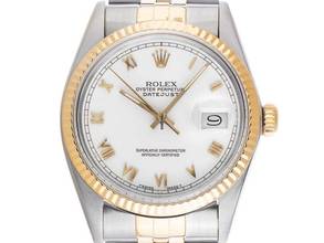 Thumbnail von Rolex Datejust 36 Ref.16013 Bj.1987 Full Set sehr gut Vintage Datejust open 6/9
