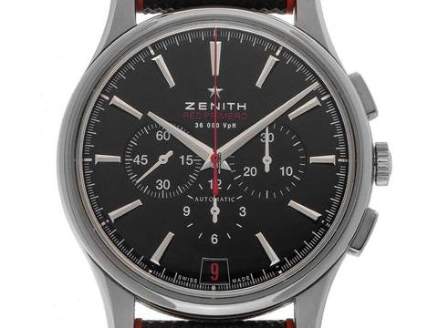  Zenith Red Primero Ref.03.2115.400/21.C703 2018 Full Set wie Neu Vintage Red Primero 