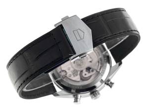 Thumbnail von TAG Heuer Carrera Chronograph Ref.CBS2211.FC6545 2025 Full Set Unworn Carrera Chronograph Green Dial Crocodile Leather Folding Clasp