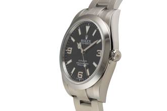 Thumbnail von Rolex Explorer 39 Oyster Perpetual Edelstahl Automatik Ref. 214270 B&P 2015