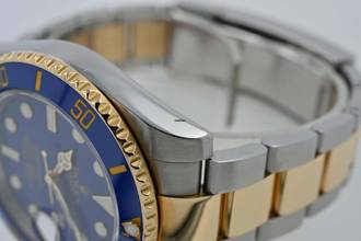 Thumbnail von Rolex Submariner Date Steel Steel Gold 116613LB LC160 Bluesy
