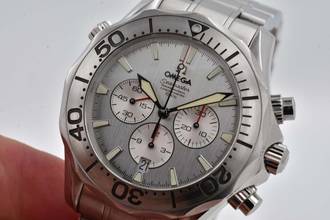 Thumbnail von Omega Seamaster Diver 300 M Chronograph US Special Edition Silver Dial 2589.30