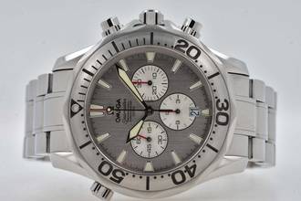 Thumbnail von Omega Seamaster Diver 300 M Chronograph US Special Edition Silver Dial 2589.30