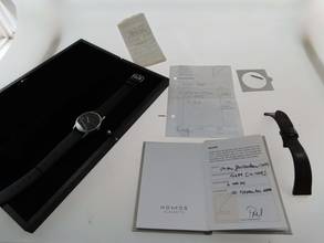 Thumbnail von NOMOS Orion Handaufzug Full Set 35mm Box Papiere Komplett Glasboden