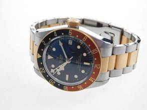 Thumbnail von Tudor Black Bay GMT Heritage GMT unworn safe watch in full set from 2022 LC 100 in the absolute full set with original purchase receipt, like new in the store