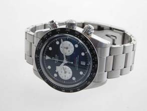 Thumbnail von Tudor Black Bay Chrono unused safe deposit watch in full set from 2024 LC 100 in the absolute full set with stainless steel bracelet, like new in store