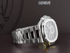 Thumbnail von Patek Philippe Nautilus 5980/1a Blue Dial - Punzone Di Ginevra Like New - Full Set 2008
