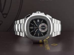 Thumbnail von Patek Philippe Nautilus 5980/1a Blue Dial - Punzone Di Ginevra Like New - Full Set 2008
