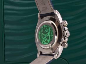 Thumbnail von Rolex Daytona Cosmograph Daytona 116519 New/nos Stickers White Gold Sodalite Diamonds Dial - Ita