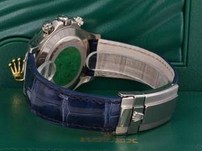 Thumbnail von Rolex Daytona Cosmograph Daytona 116519 New/nos Stickers White Gold Sodalite Diamonds Dial - Ita