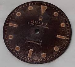 Thumbnail von Rolex Submariner (No Date) 6538 Gilt Radium Dial Tropical Dial Only No Relume!