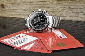 Thumbnail von Omega Speedmaster Day Date Tripel Date 32205000 Black Dial 40MM - Zertifikate