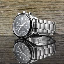 Thumbnail von Omega Speedmaster Day Date Tripel Date 32205000 Black Dial 40MM - Zertifikate