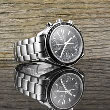 Thumbnail von Omega Speedmaster Day Date Tripel Date 32205000 Black Dial 40MM - Zertifikate