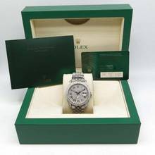 Thumbnail von Rolex Datejust 41 Ice-Out mit Diamanten - ref.126300 - Stahl - Ø 41mm - Jahr: 2021 Fullset