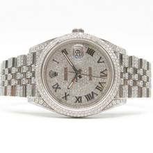Thumbnail von Rolex Datejust 41 Ice-Out mit Diamanten - ref.126300 - Stahl - Ø 41mm - Jahr: 2021 Fullset