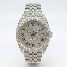 Thumbnail von Rolex Datejust 41 Ice-Out mit Diamanten - ref.126300 - Stahl - Ø 41mm - Jahr: 2021 Fullset