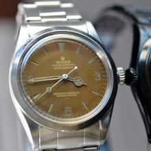 Thumbnail von Rolex Explorer 1016 Tropical hazelnut gilt galvanic dial 1964