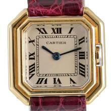 Thumbnail von Cartier Ceinture Paris Ladies 25MM yellow gold 18KT very rare 1930