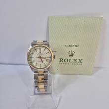 Thumbnail von Rolex Oyster Perpetual 34 34mm Ouro & Aço Automático Completo