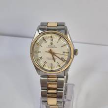 Thumbnail von Rolex Oyster Perpetual 34 34mm Ouro & Aço Automático Completo