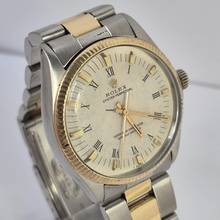 Thumbnail von Rolex Oyster Perpetual 34 34mm Ouro & Aço Automático Completo
