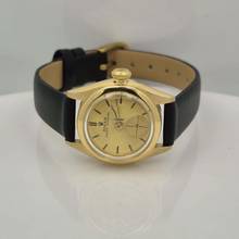 Thumbnail von Rolex Oyster Perpetual Lady Bubbleback Ouro 24mm Automático
