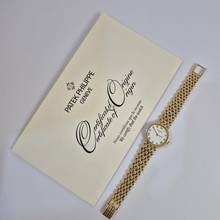 Thumbnail von Patek Philippe Calatrava Lady Full Gold 25mm Winding Complete