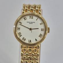 Thumbnail von Patek Philippe Calatrava Lady Full Gold 25mm Winding Complete