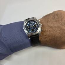 Thumbnail von Breitling Chronomat 41 B01 41mm Blue Dial Automatic Complete