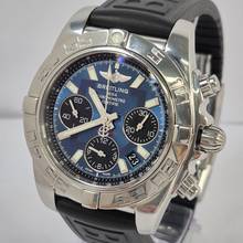 Thumbnail von Breitling Chronomat 41 B01 41mm Blue Dial Automatic Complete