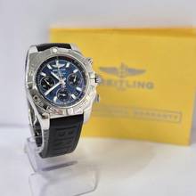 Thumbnail von Breitling Chronomat 41 B01 41mm Blue Dial Automatic Complete