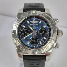 Thumbnail von Breitling Chronomat 41 B01 41mm Blue Dial Automatic Complete