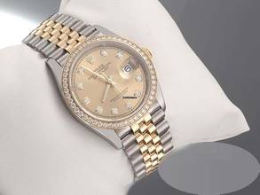 Thumbnail von Rolex Datejust 36 126283 Rbr 2019 Stahl Gelbgold 750 Diamanten Automatik Stainless Steel 18kt Yellow Gold Jubilé-band Chronometer Oyster