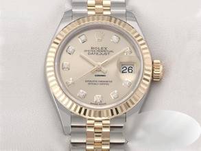  Rolex Lady-Datejust 28 279173 Edelstahl Gelbgold 750 Diamanten Automatik Stainless Steel 18kt Yellow Gold Jubilé-band Chronometer Oyster 