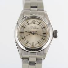Thumbnail von Rolex Oyster Perpetual 26 REF.6718//SILVER DIAL//ROMAN DIAL//OYSTER//1978//#789