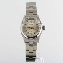 Thumbnail von Rolex Oyster Perpetual 26 REF.6718//SILVER DIAL//ROMAN DIAL//OYSTER//1978//#789