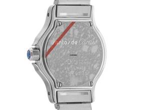 Thumbnail von Cartier Santos Octagon PM kleines Modell Ref.187903 1993 Full Set sehr gut Vintage Santos Octagon PM kleines Modell