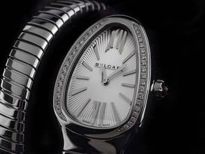 Thumbnail von Bulgari Serpenti Tubogas Ref.101816 2026 Full Set Ungetragen Serpenti Tubogas Stahl Diamanten