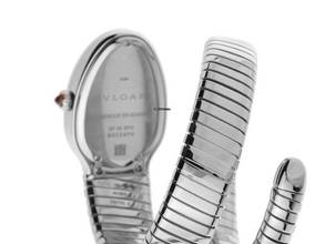 Thumbnail von Bulgari Serpenti Tubogas Ref.101816 2026 Full Set Ungetragen Serpenti Tubogas Stahl Diamanten