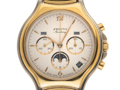  Zenith Academy Vollkalender Ref.59.6000.410 1996 Box&Beschreibung sehr gut Vintage Academy Vollkalender 