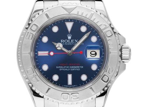  Rolex Yacht-Master 40 Ref.116622 2014 LC 100 Full Set sehr gut Vintage Yacht-Master Stahl 950 Platin 