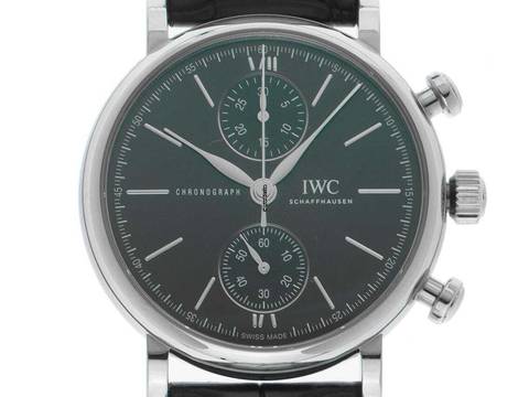  IWC Portofino Chronograph Ref.IW391405 2026 Full Set Ungetragen Portofino Chronograph Green Dial 