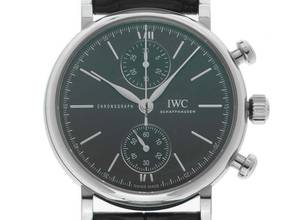 Thumbnail von IWC Portofino Chronograph Ref.IW391405 2026 Full Set Ungetragen Portofino Chronograph Green Dial