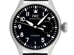 Thumbnail von IWC Große Fliegeruhr Big Pilot´s Watch Ref.IW501001 2026 Full Set Ungetragen Big Pilot`s Watch Leder Faltschließe