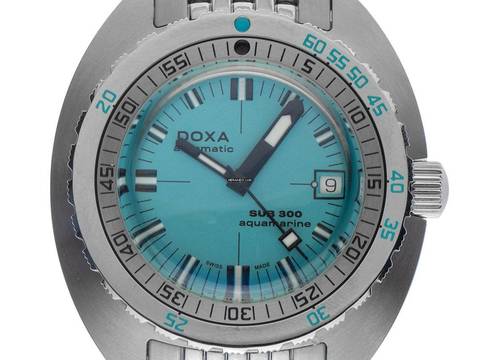  Doxa Sub 300 Aquamarine Ref.821.10.241.10 2025 Full Set wie Neu SUB 300 Aquamarine 