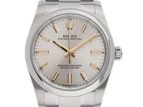  Rolex Oyster Perpetual 34 Ref.124200 2021 Full Set wie Neu Oyster Perpetual 