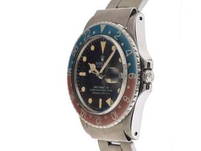 Thumbnail von Rolex GMT-Master rot blau Pepsi Ref.1675 1969 Full Set original Vintage GMT Master Pepsi open 6/9
